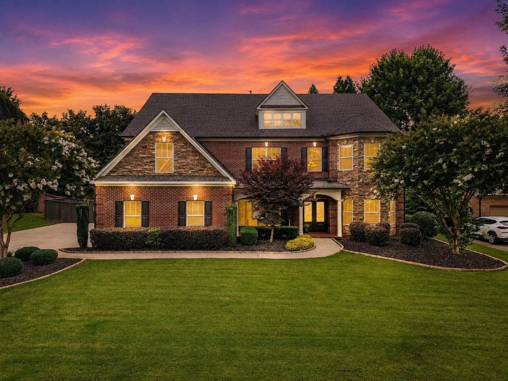 6 bedroom, 5 bathroom, 5,360 sq ft single family residence for sale at 5050 Savannah Run, Cumming, GA 30040 — photo 2