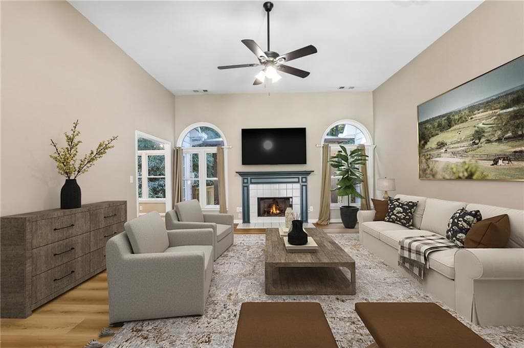 4 bedroom, 3 bathroom, 2,579 sq ft single family residence for sale at 4104 Dream Catcher Drive, Woodstock, GA 30189 — photo 3