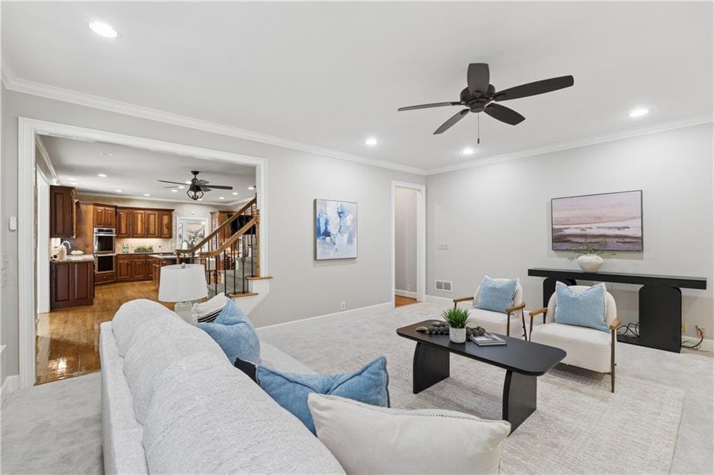 5 bedroom, 6 bathroom, 5,708 sq ft single family residence for sale at 4343 Big House Road, Peachtree Corners, GA 30092 — photo 6