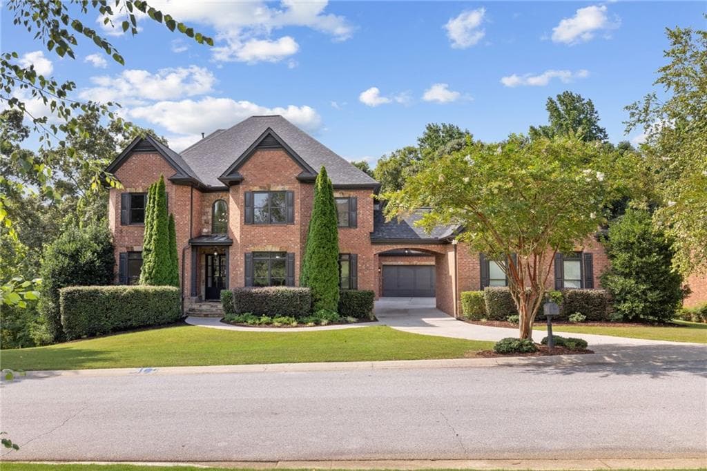 6 bedroom, 7 bathroom, 8,116 sq ft single family residence for sale at 4824 Deer Creek Court, Flowery Branch, GA 30542