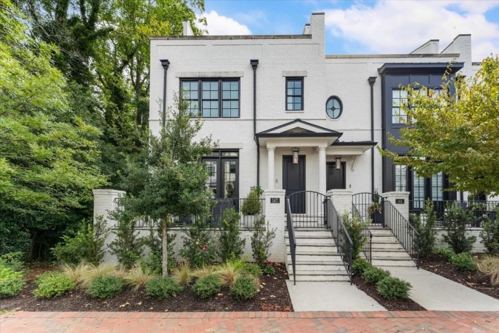4 bedroom, 6 bathroom, 3,758 sq ft townhouse under contract at 147 Canton Street, Alpharetta, GA 30009