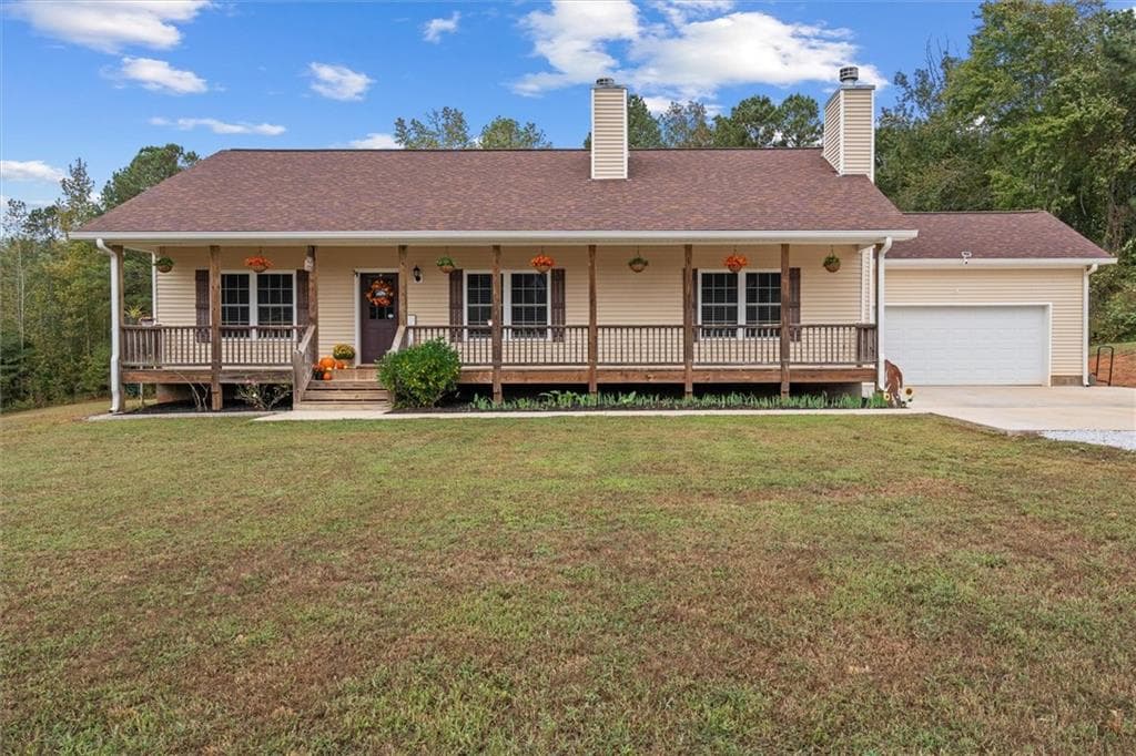 3 bedroom, 2 bathroom, 1,632 sq ft single family residence for sale at 1003 Milligan Creek Road, Roopville, GA 30170