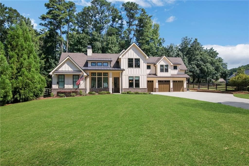 4 bedroom, 4 bathroom, 3,517 sq ft single family residence for sale at 5850 Rogers Road, Cumming, GA 30040
