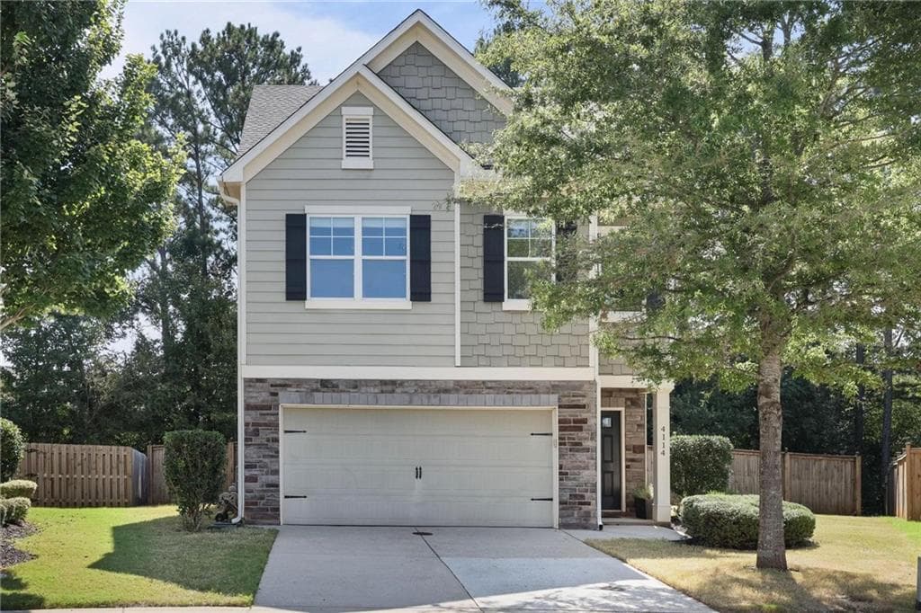 4 bedroom, 4 bathroom, 2,545 sq ft single family residence for sale at 4114 Elsdon Drive, Austell, GA 30106