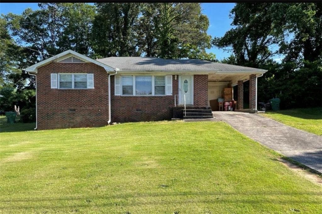 3 bedroom, 1 bathroom, 1,016 sq ft single family residence for rent at 1187 Ellington Drive, Morrow, GA 30260 for $1,649 a month