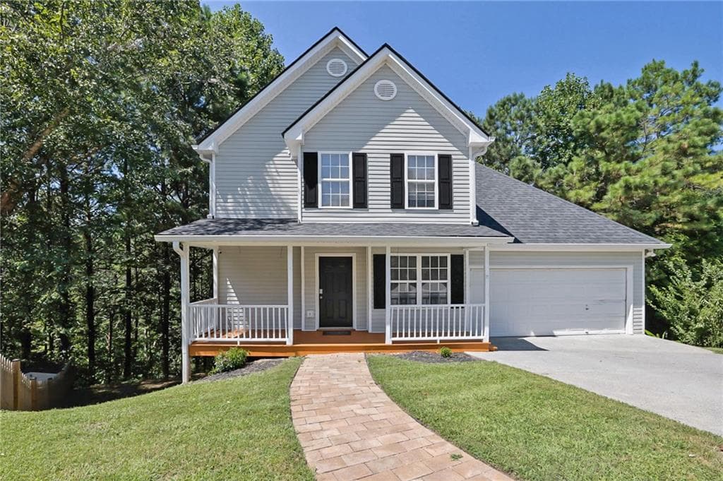 3 bedroom, 3 bathroom, 1,286 sq ft single family residence for sale at 1081 Whispering Woods Drive, Canton, GA 30114 — photo 2