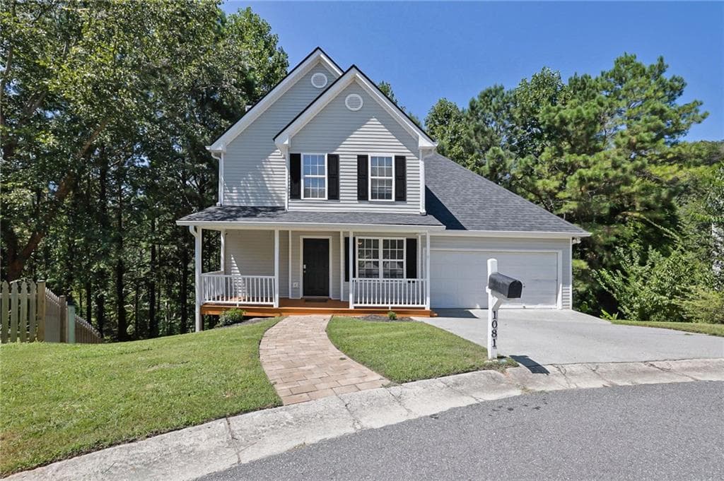 3 bedroom, 3 bathroom, 1,286 sq ft home for sale at 1081 Whispering Woods Drive, Canton, GA