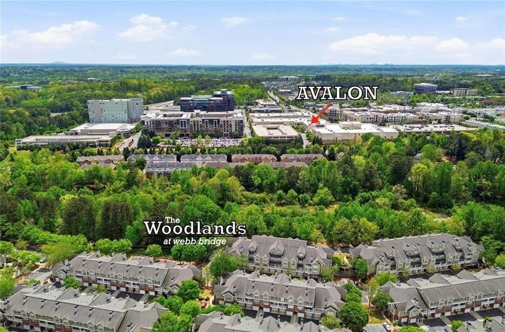 2 bedroom, 3 bathroom, 1,379 sq ft home for sale at 2111 Woodland Lane, Alpharetta, GA