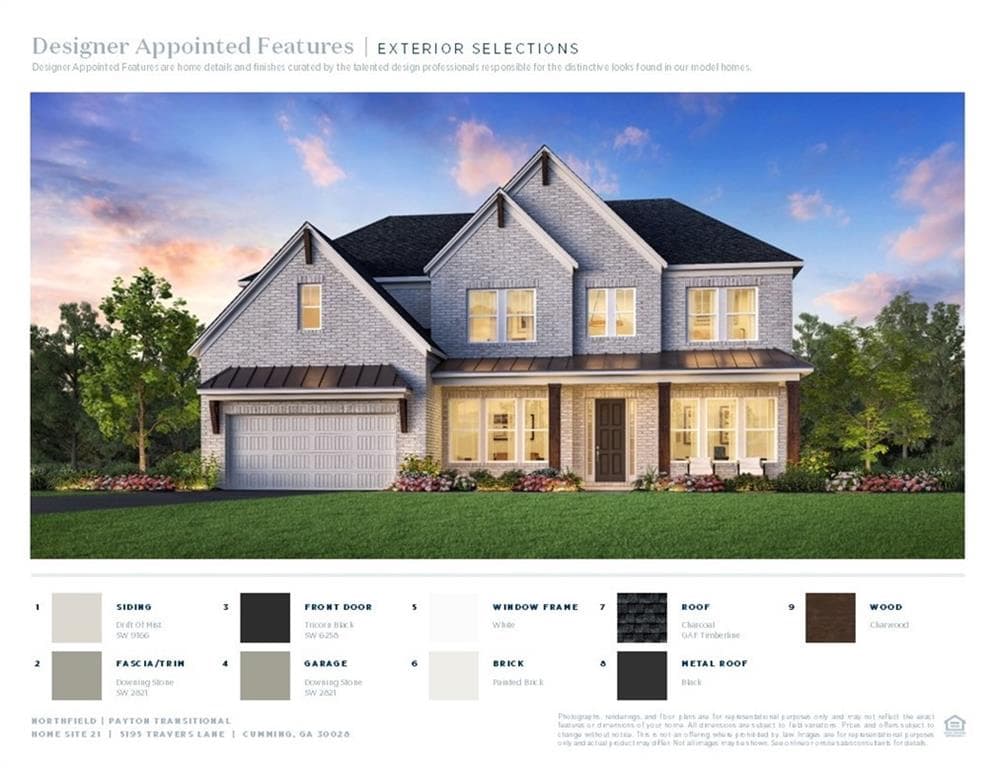 5 bedroom, 6 bathroom, 3,803 sq ft single family residence for sale at 5195 Travers Lane, Cumming, GA 30040 — photo 4