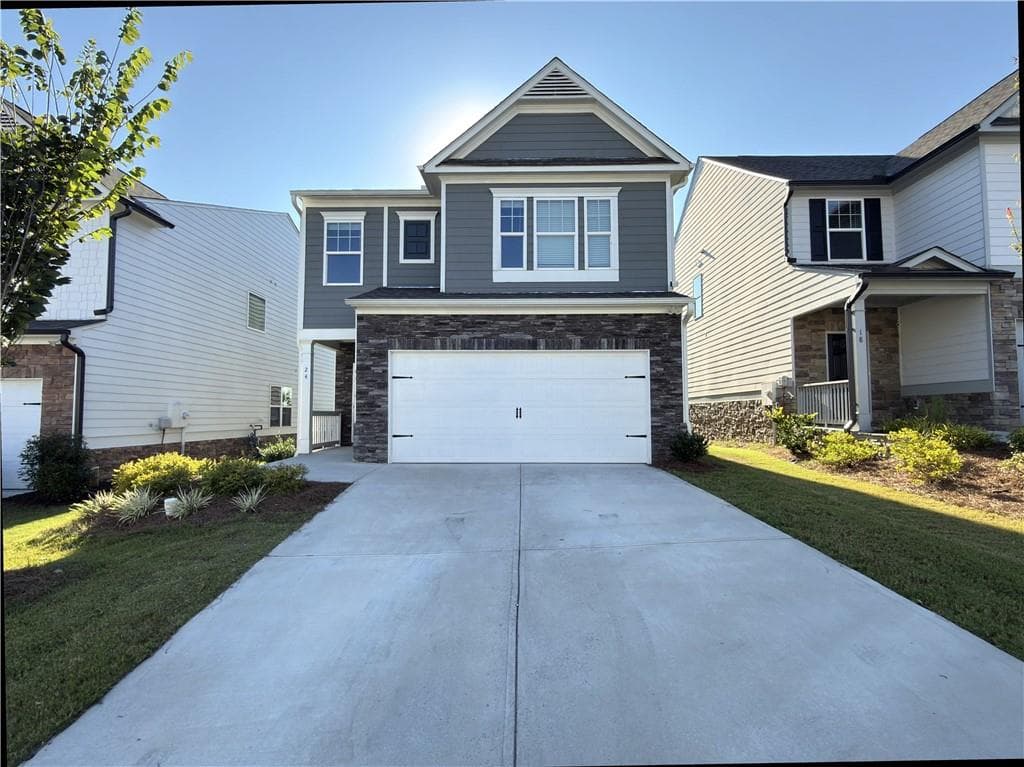 4 bedroom, 3 bathroom, 2,282 sq ft home for sale at 24 Berry Drive, Dawsonville, GA