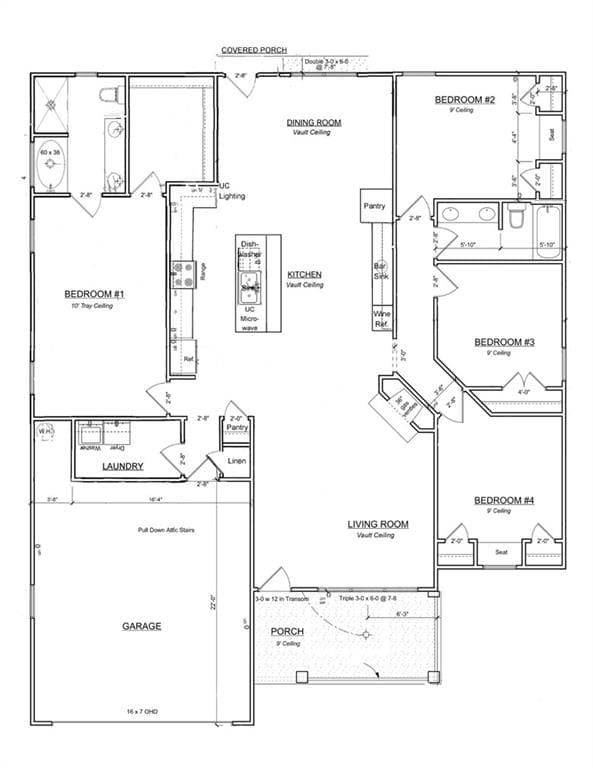 4 bedroom, 2 bathroom, 1,988 sq ft single family residence for sale at 9120 Lisa Circle, Gainesville, GA 30506 — photo 7