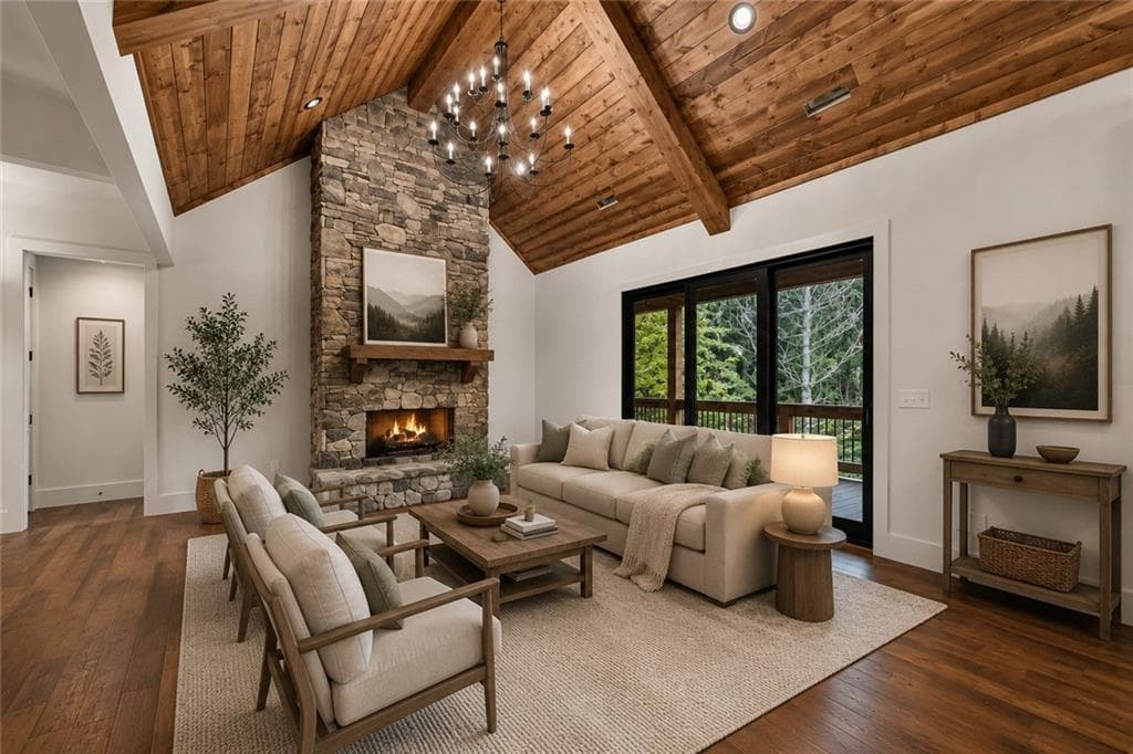 4 bedroom, 4 bathroom, 3,665 sq ft single family residence for sale at 291 Aspen Avenue, Ellijay, GA 30536 — photo 7