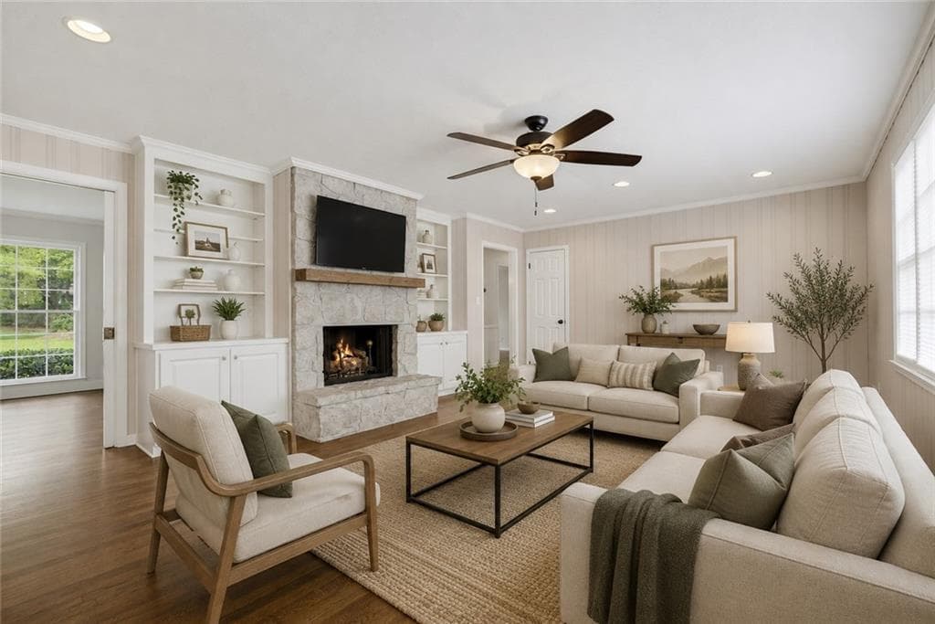 3 bedroom, 2 bathroom, 2,038 sq ft single family residence for sale at 1563 Arden Drive, Marietta, GA 30008 — photo 8