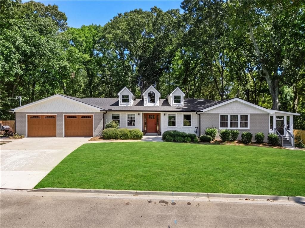 4 bedroom, 3 bathroom, 2,268 sq ft single family residence under contract at 594 Hogan Pond Lane, Ball Ground, GA 30107