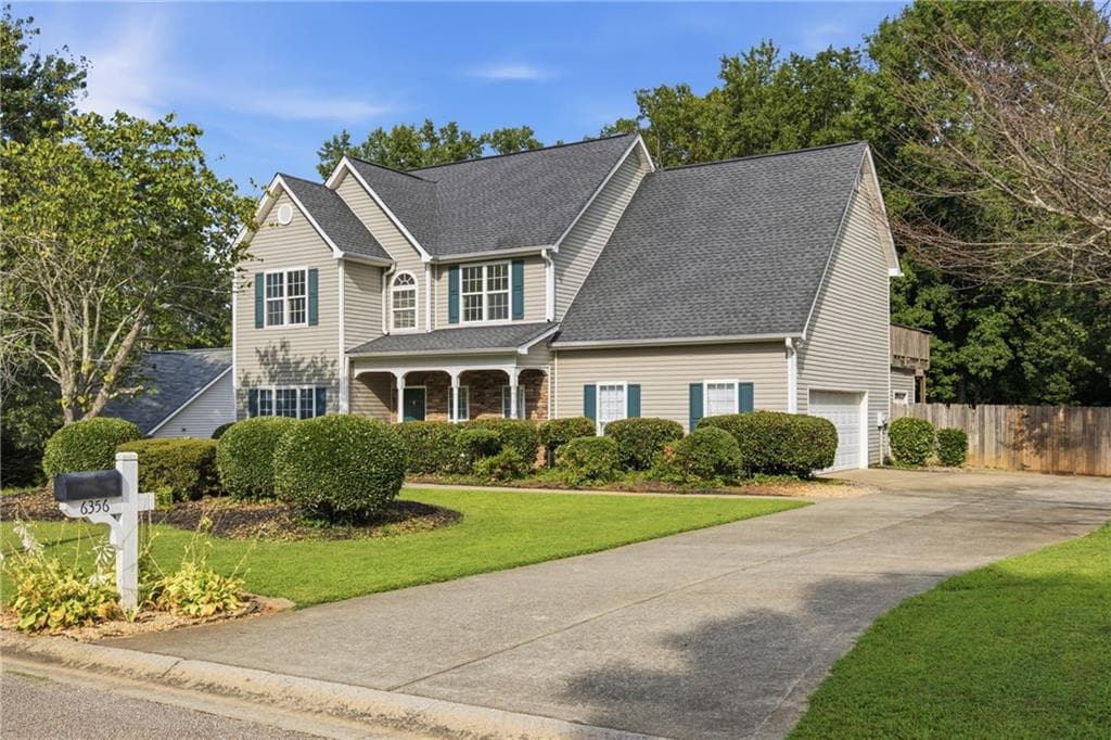 4 bedroom, 3 bathroom, 2,166 sq ft single family residence for sale at 6356 Wilmington Way, Flowery Branch, GA 30542 — photo 1 of 51
