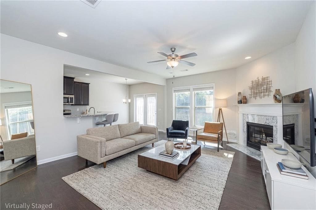 3 bedroom, 3 bathroom, 1,896 sq ft townhouse for sale at 2638 Village Park Bend, Duluth, GA 30096 — photo 2