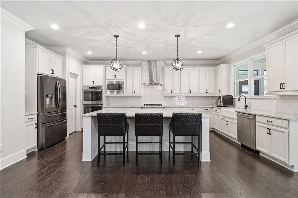 5 bedroom, 4 bathroom, 3,862 sq ft single family residence for sale at 206 Maggies Road, Canton, GA 30115 — photo 8