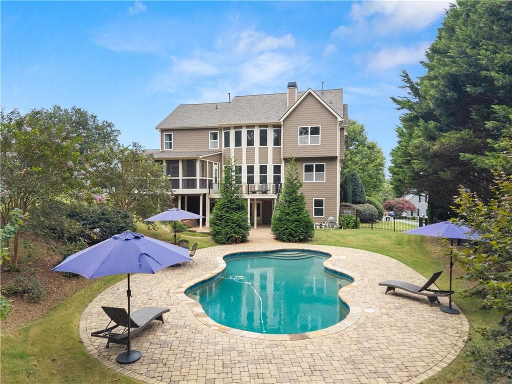 6 bedroom, 5 bathroom, 4,677 sq ft single family residence under contract at 6750 Scottsfield Trace, Cumming, GA 30028