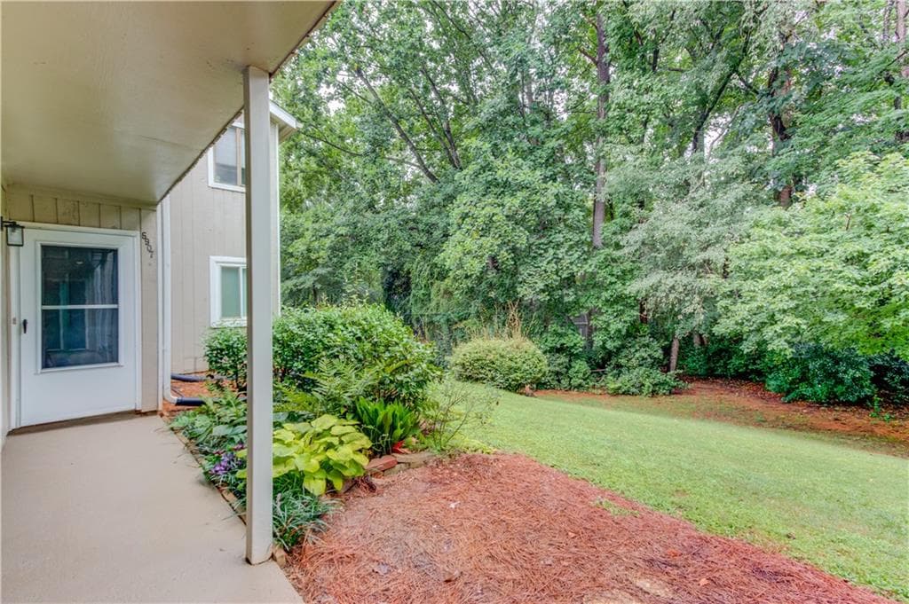 2 bedroom, 2 bathroom, 1,200 sq ft condominium for sale at 5907 Woodmont Boulevard, Peachtree Corners, GA 30092