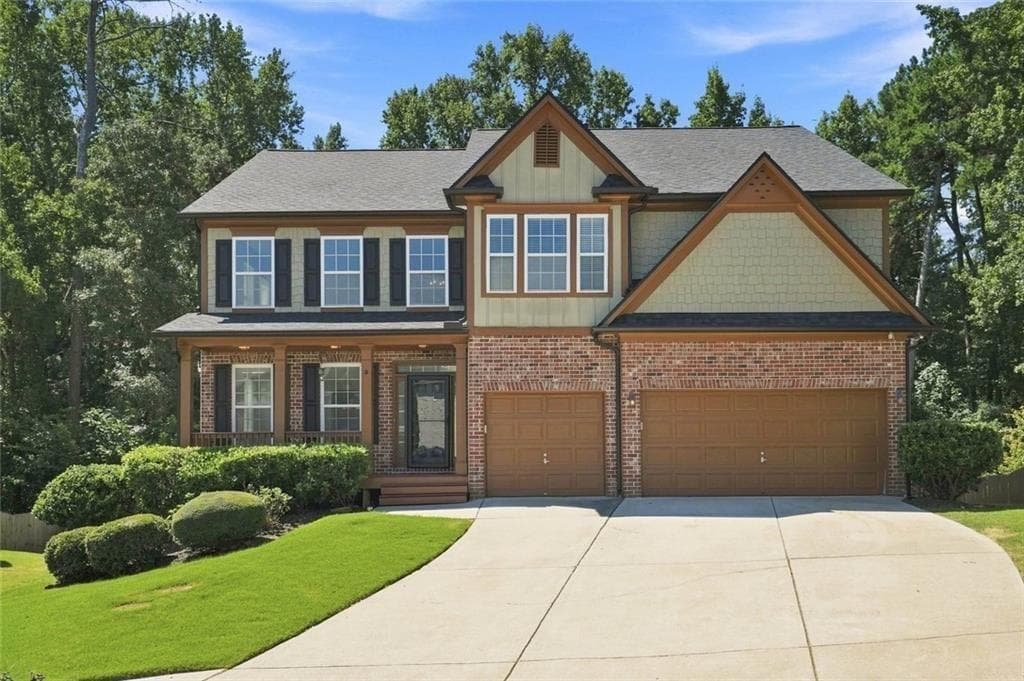 5 bedroom, 4 bathroom, 3,679 sq ft single family residence for sale at 1015 Liberty Ives Drive, Auburn, GA 30011