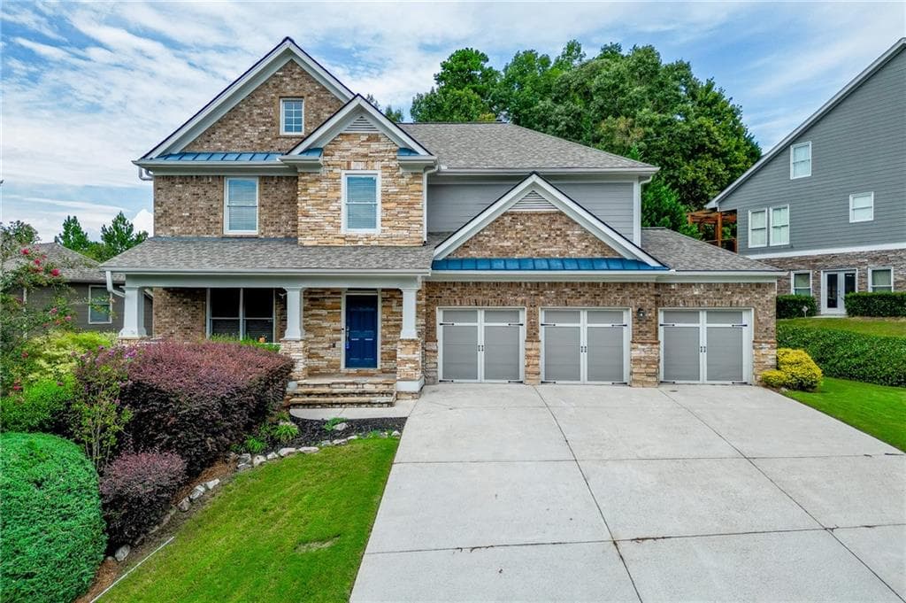 7 bedroom, 6 bathroom, 5,086 sq ft single family residence for sale at 7563 Brookstone Circle, Flowery Branch, GA 30542
