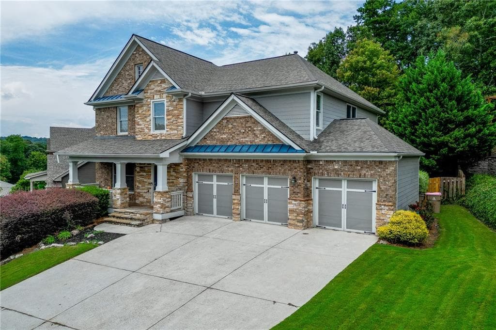 7 bedroom, 6 bathroom, 5,086 sq ft single family residence for sale at 7563 Brookstone Circle, Flowery Branch, GA 30542 — photo 2