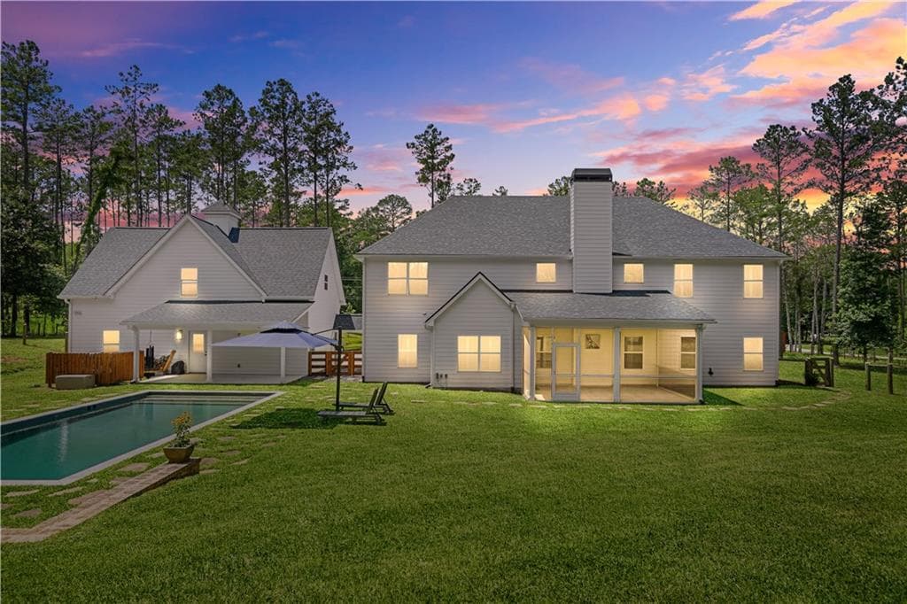 5 bedroom, 6 bathroom, 4,209 sq ft single family residence for sale at 695 Dead Oak Road, Senoia, GA 30276 — photo 2