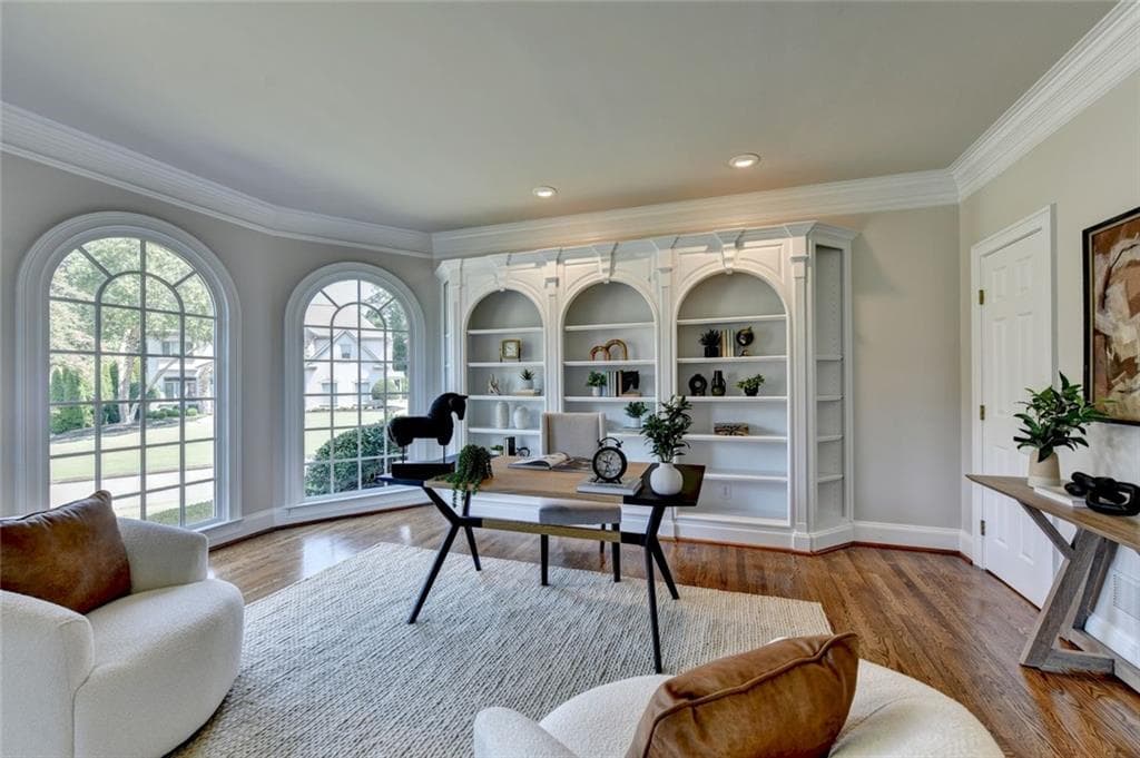 6 bedroom, 5 bathroom, 6,842 sq ft single family residence for sale at 4105 Falls Ridge Drive, Johns Creek, GA 30022 — photo 8