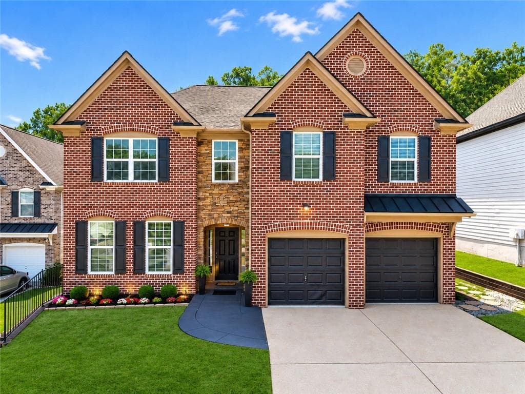 4 bedroom, 3 bathroom, 2,609 sq ft single family residence for sale at 1163 Simonton Hill Court, Lawrenceville, GA 30045 — photo 1 of 74