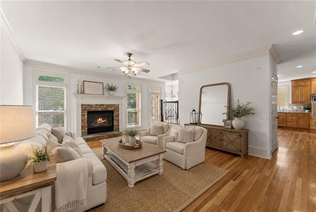 6 bedroom, 5 bathroom, 4,196 sq ft single family residence for sale at 5050 Fenwick Drive, Cumming, GA 30040 — photo 4