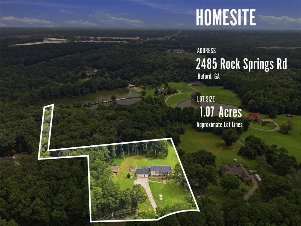 5 bedroom, 5 bathroom, 6,400 sq ft single family residence for sale at 2485 Rock Springs Road, Buford, GA 30519 — photo 2