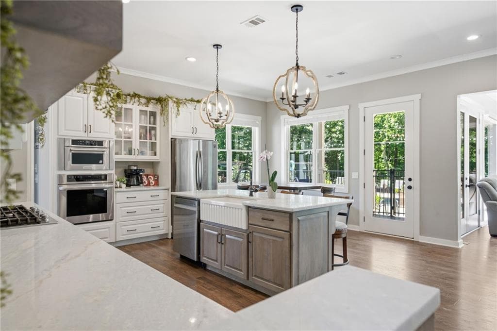 6 bedroom, 7 bathroom, 4,670 sq ft single family residence for sale at 420 Thompson Creek Park Road, Dawsonville, GA 30534 — photo 9