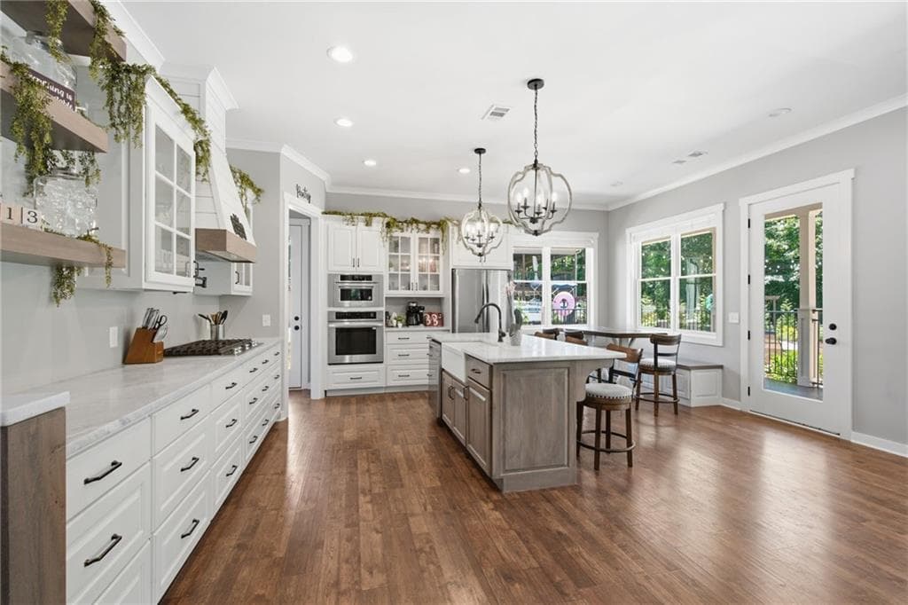 6 bedroom, 7 bathroom, 4,670 sq ft single family residence for sale at 420 Thompson Creek Park Road, Dawsonville, GA 30534 — photo 10