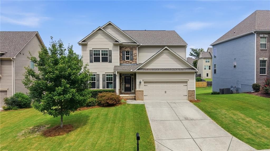 4 bedroom, 3 bathroom, 4,352 sq ft single family residence for sale at 2050 Poplar Ridge Place, Cumming, GA 30040 — photo 1 of 52