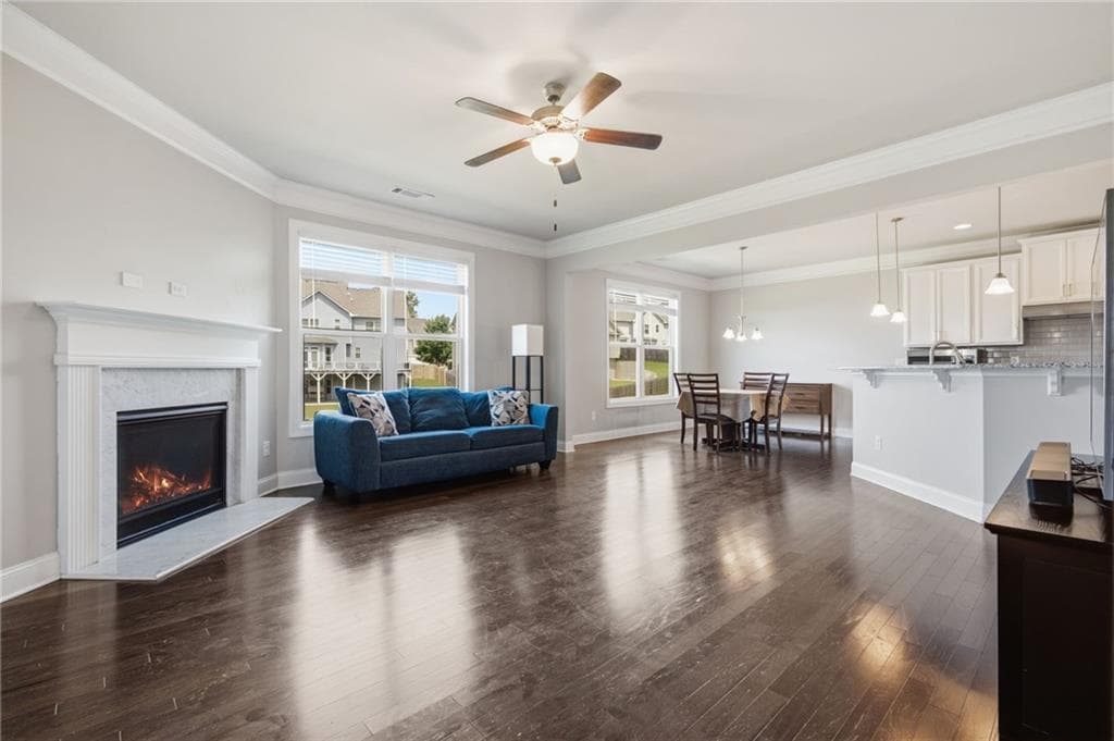 4 bedroom, 3 bathroom, 4,352 sq ft single family residence for sale at 2050 Poplar Ridge Place, Cumming, GA 30040 — photo 3