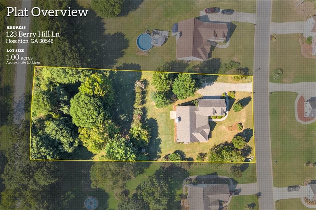 4 bedroom, 2 bathroom, 1,976 sq ft single family residence for sale at 123 Berry Hill Lane, Hoschton, GA 30548 — photo 3