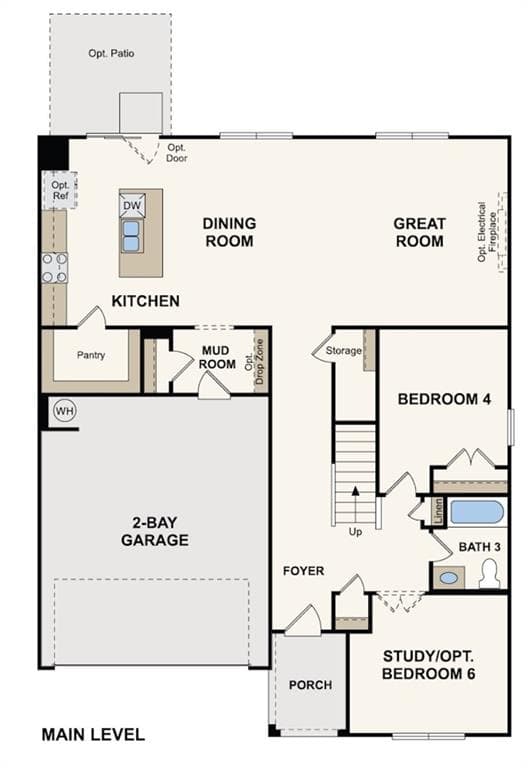 5 bedroom, 3 bathroom, 2,652 sq ft single family residence for rent at 2389 Brown Dove Way, Grayson, GA 30017 for $2,790 a month — photo 9