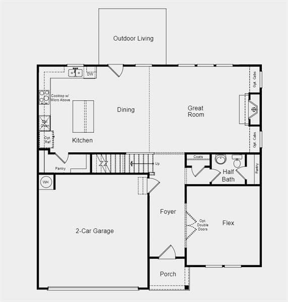 4 bedroom, 3 bathroom, 3,504 sq ft single family residence for rent at 3990 Alderstone Drive, Flowery Branch, GA 30542 for $2,500 a month — photo 2