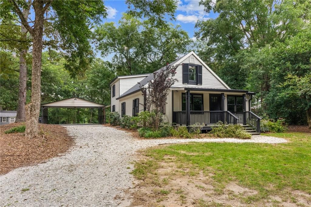 4 bedroom, 4 bathroom, 2,388 sq ft single family residence for sale at 159 Alcovy Station Road, Covington, GA 30014