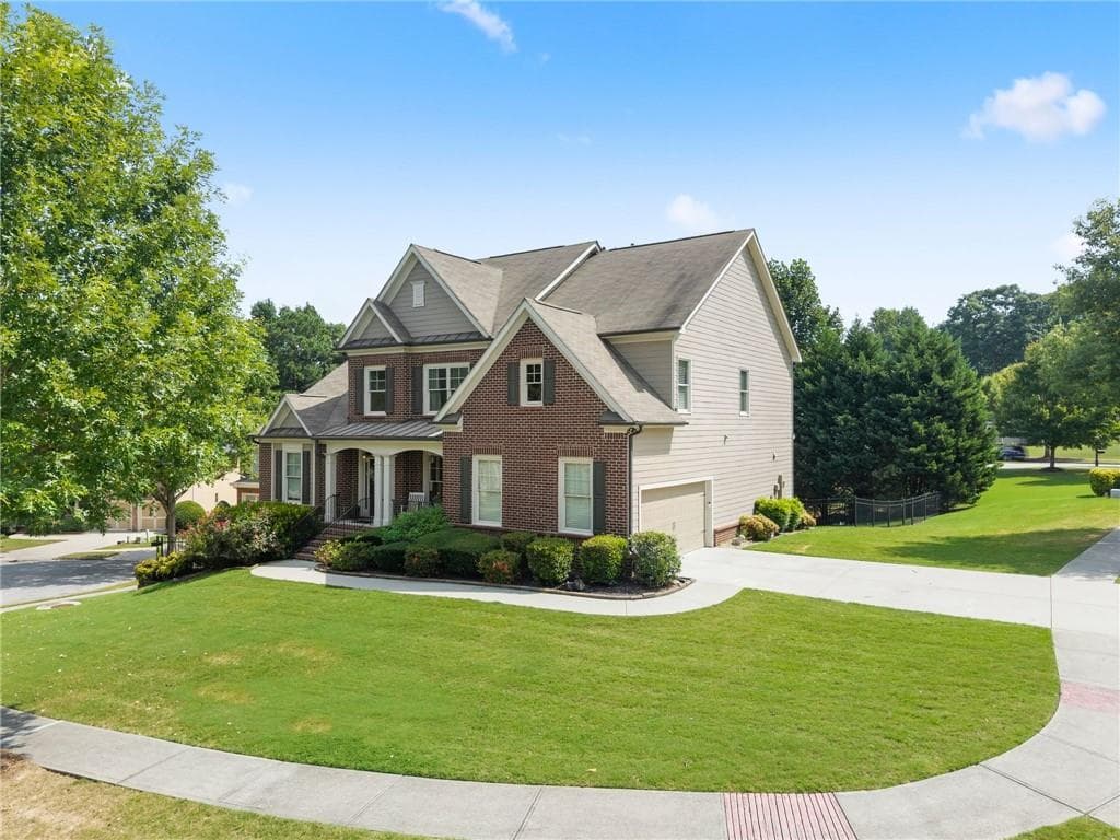 5 bedroom, 5 bathroom, 4,446 sq ft single family residence under contract at 4645 Trilogy Park Trail, Hoschton, GA 30548