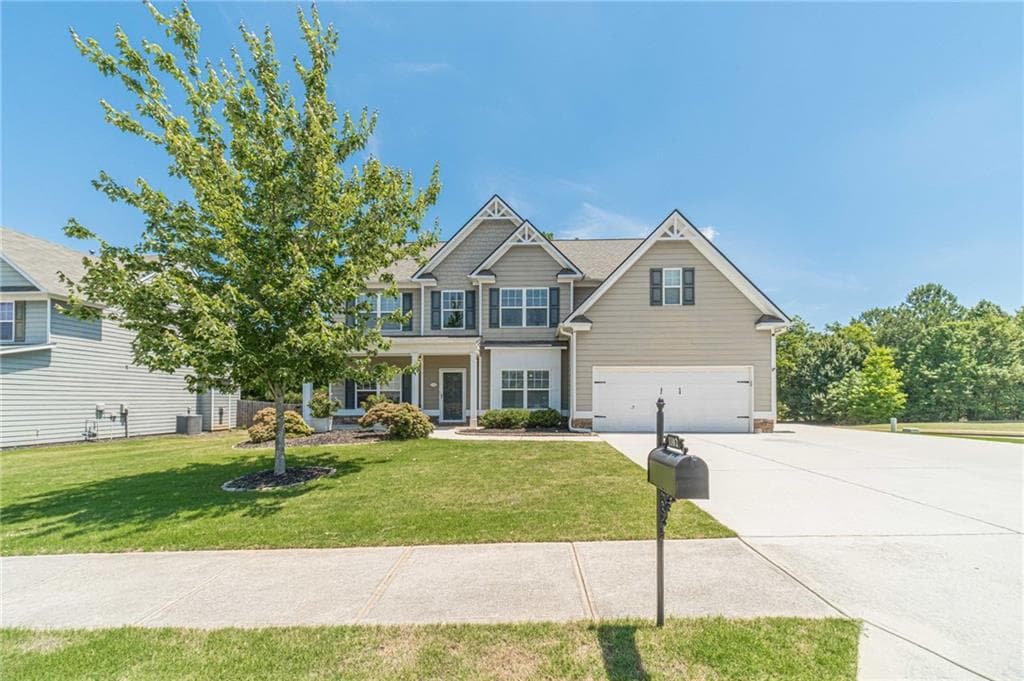 5 bedroom, 3 bathroom, 2,882 sq ft single family residence for sale at 1102 Bald Eagle Trace, Hoschton, GA 30548 — photo 1 of 48