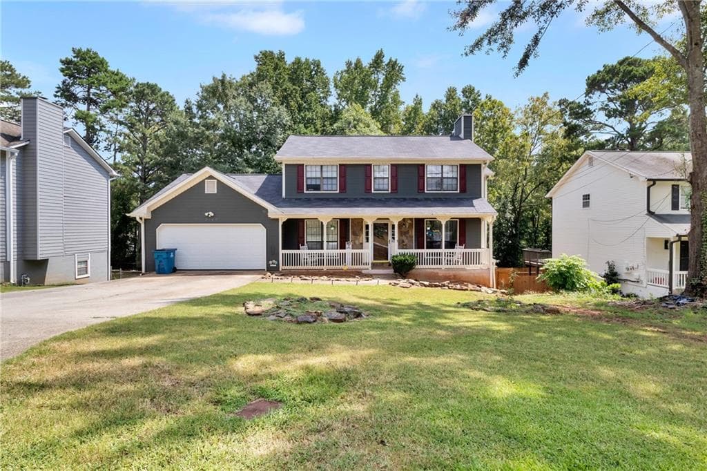 4 bedroom, 4 bathroom, 2,592 sq ft single family residence for sale at 2160 Rocky Mill Drive, Lawrenceville, GA 30044
