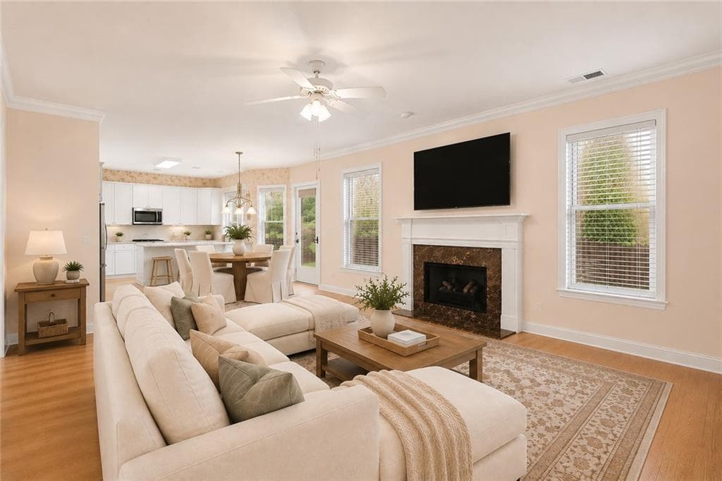 4 bedroom, 3 bathroom, 2,707 sq ft single family residence for rent at 10011 Carrington Lane, Johns Creek, GA 30022 for $3,250 a month — photo 6
