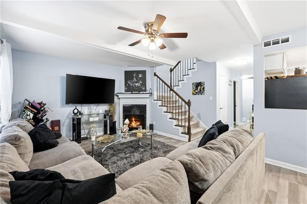 3 bedroom, 3 bathroom, 1,408 sq ft townhouse for sale at 754 Garden View Drive, Stone Mountain, GA 30083 — photo 4