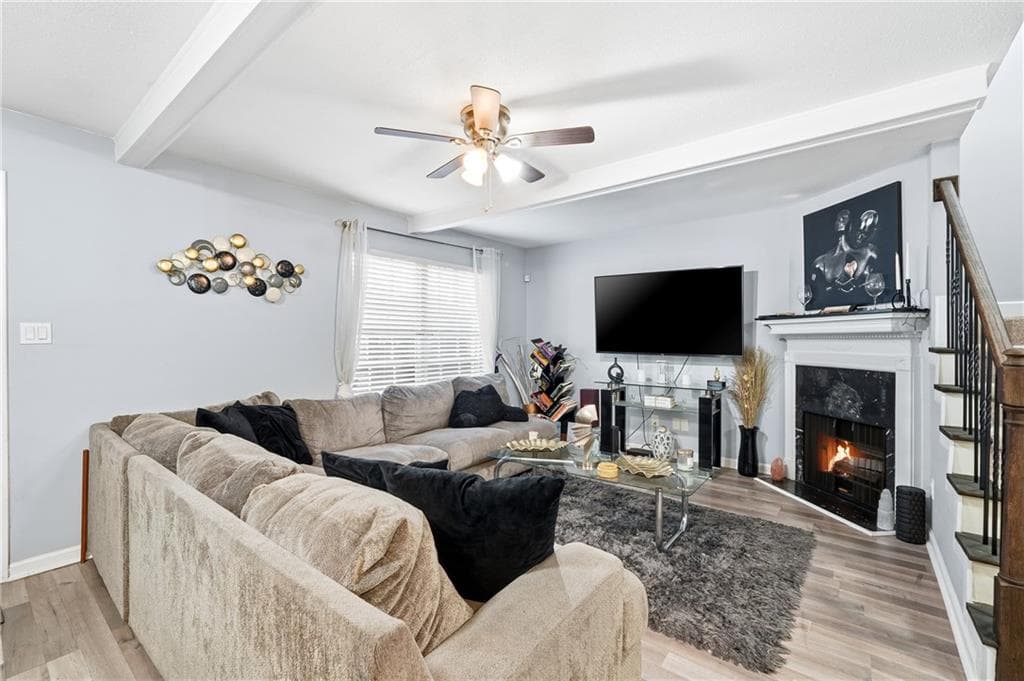 3 bedroom, 3 bathroom, 1,408 sq ft townhouse for sale at 754 Garden View Drive, Stone Mountain, GA 30083 — photo 5