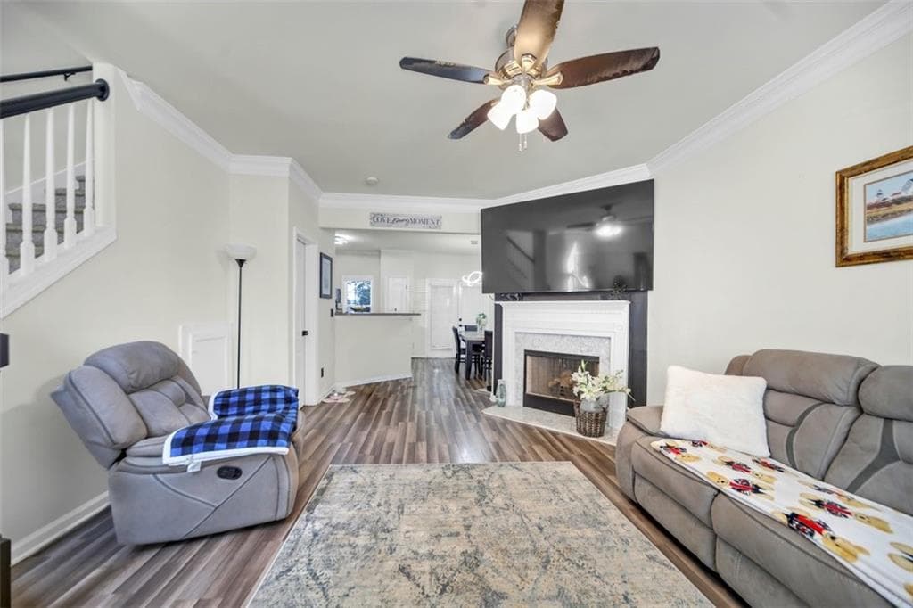 2 bedroom, 3 bathroom, 1,294 sq ft single family residence for sale at 4625 Crawford Oaks, Oakwood, GA 30566 — photo 3