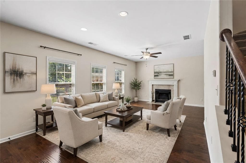 4 bedroom, 3 bathroom, 2,054 sq ft single family residence for sale at 15 Ponder Place, Newnan, GA 30265