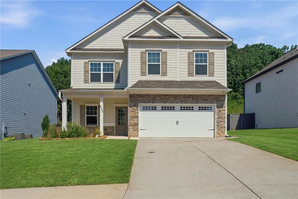4 bedroom, 3 bathroom, 2,572 sq ft single family residence under contract at 232 Malbone Street, Cartersville, GA 30120
