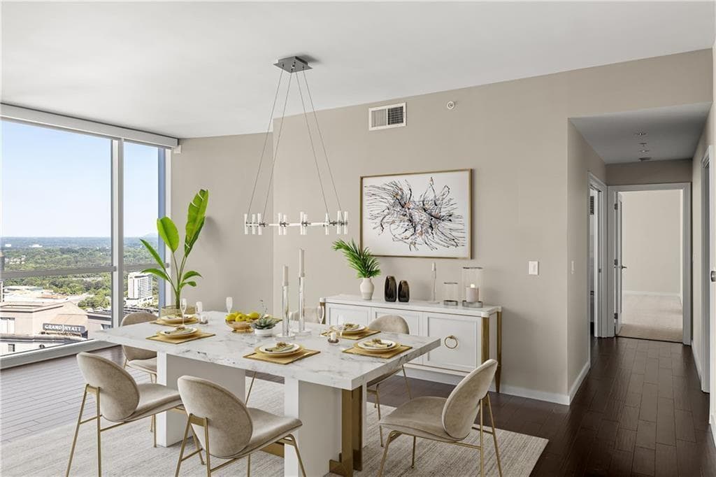 3 bedroom, 4 bathroom, 2,800 sq ft condominium for rent at 3325 Piedmont Road 2905, Atlanta, GA 30305 for $7,500 a month — photo 2