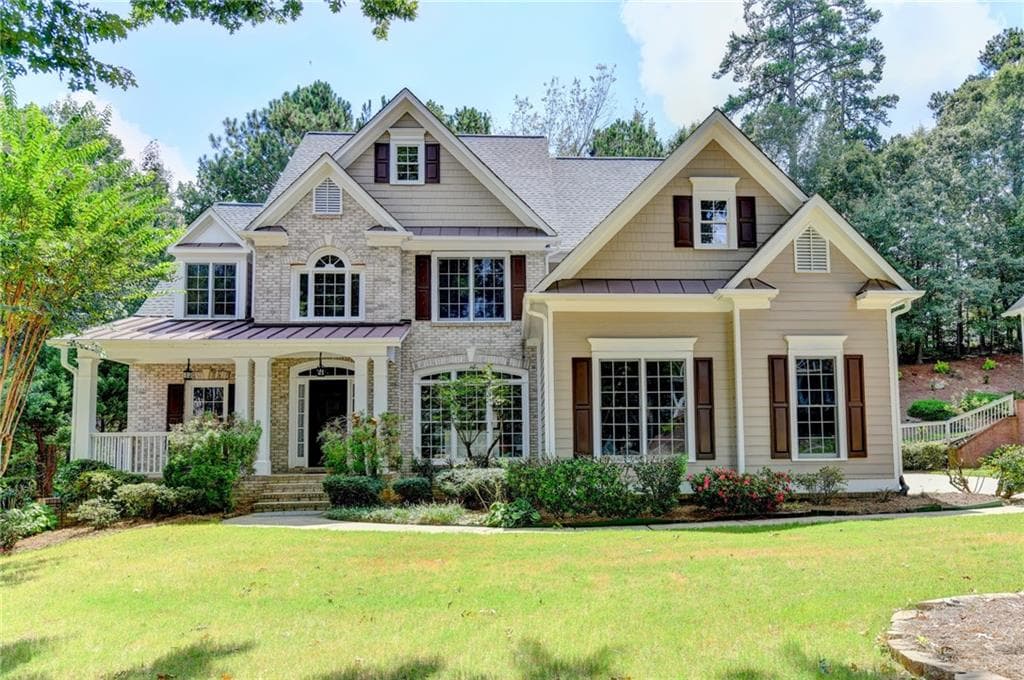 5 bedroom, 4 bathroom, 4,018 sq ft single family residence for sale at 455 Hillcrest View Drive, Suwanee, GA 30024